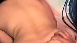 I cum inside this beautiful tanned brunette's ass as she screams for more cock.