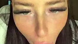 Horny british girl enjoys solo toy play on webcam