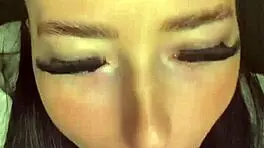 Horny british girl enjoys solo toy play on webcam