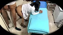 security camera in monterrey hospital medical office