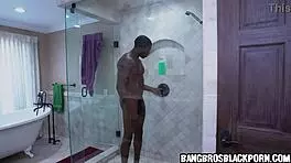 Naughty Step Daughter Spies On Stepdad's Huge Cock In Shower