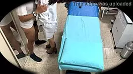 security camera in monterrey hospital medical office