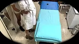 security camera in monterrey hospital medical office