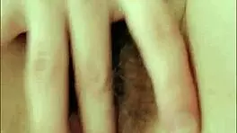 Anal Play with Talkative Russian Young 18+ Student in Black Stockings.