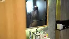 Stepmom Invites Me to Shower for Rough Blowjob