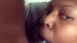 Big Black Cock Gets Sucked by Young 18+