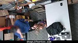 Emma Hix Caught Shoplifting And Stripped