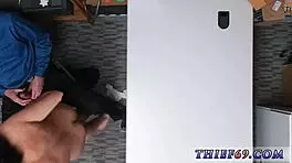 want to avoid arrest join the fake cop threesome with big cock