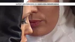 Lesbian Teens Lick Tits and Asses