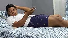 Stepsister Gives The Best Masssage To Her Stepbrother's Cock