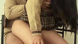 man, watch him bang her tight pussy in the classroom