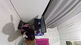 Wife Pays Technician with Ass While Husband's Away