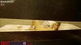 You watch your curvy neighbour fingering herself