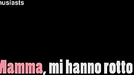 Mom they broke my ass with anal orgasm and cum in mouth in teen orgy