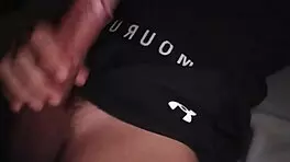 Hot Guy Jerks Big Cock In Workout Clothes