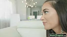 She moaned, 'Fuck me harder, stepdad!' as he pounded her slutty pussy deep.