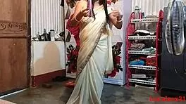 Feeling the intense passion as the wife bends over for hardcore assfucking at home