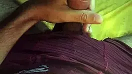 Skinny amateur jerks huge cock and moans dirty words