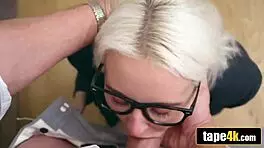 Office desk hosts deep anal fucking