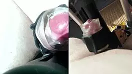 Morning session turns wild as woman takes control, making Scarrzhed cum fast.