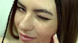 Slender luna lynx in interracial orgy with gaping