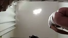 Milf in Latex Pantyhose Pigtails Chokes on Big Cock for Rough Throatpie