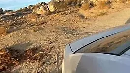 shy teen neighbor back for more with big black cock in car