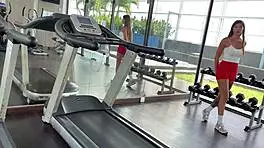 so, wanna fuck this hot gym member after her sweaty workout?