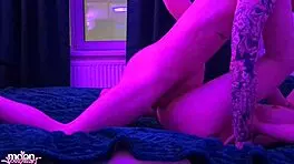 Slutty Russian Bitch Screams Riding Monster Cock at College Party