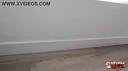 Gorgeous model Penny Pax surprises her photographer by revealing her wet pussy and engaging in intense fucking, assfucking, blowjob, deepthroat, and masturbation.