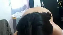 Latina Wife Makes Husband Cum Fast By Sucking His Ass