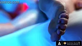 Lauren Phillips Rewards Lily Larimar With Erotic Massage And Cunilingus