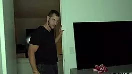 Threesome becomes a hot interracial foursome with huge cocks