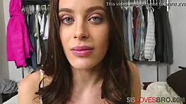 blackmail got my dumb step sister Lana Rhoades into hardcore punishment with no mercy.