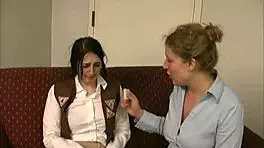 Samara Mae girl scout gets intense bare ass otk spanking