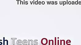 Naughty student receives anonymous facial at the milking table.