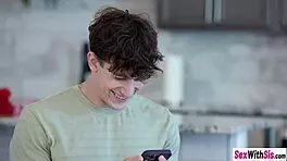 stepbro films stepsister molly little and bff in threesome 😏