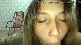 brazilian teen gags on deepthroat 😩