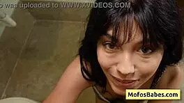 teen brunette gets her juicy cunt and ass licked 😏