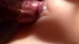 blonde toy teen receives cumshot on her huge tits.