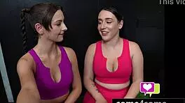 Teens Blackmail for Free Gym Sex
