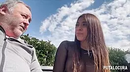 Putalocura - Michi the teen 18+ Peruvian with big tits gets caught by Torbe for a wild encounter