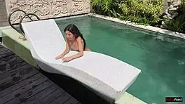 Katty West squirts hard and takes cum in mouth