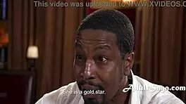 petite dyke rides her bbc boss for his spunk