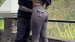 young couple records sex in medellin park, things go wrong