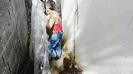 The beautiful perverted busty boss fucks her old employee deepthroat with huge cock and swollen pussy