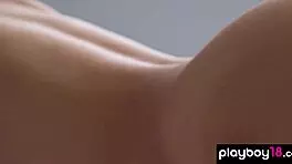 Cute Faced Asian Beauty Li Moon Strips Sexy Lingerie For Pure Relaxation