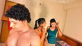 Uttaran20 - Redhead Babe with Tiny 18+ Tits Dominates Creamy Threesome