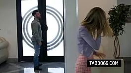 Why is stunning blonde stepdaughter Demi Hawks getting fucked by stepdad for bullying?