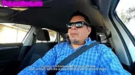 She-Devil In Casting Redeemed From Car To Round Armchair With Passionate Creampie